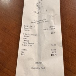 Charlie's Restaurant