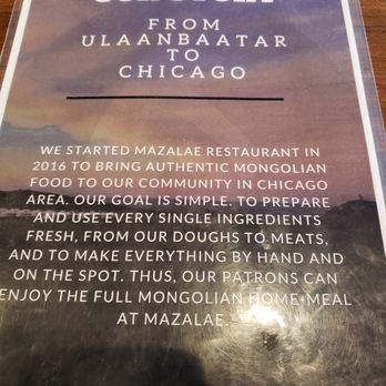 Mazalae Mongolian Restaurant - Mongolian Near Me - Morton Grove, Illinois