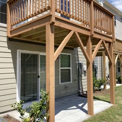 Triangle Home Repair and Paint - Deck staining