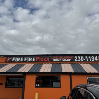 Fire Fire Pizza - Located across the Moon Rock food Park - Pizza Near Me