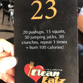 Clean Eatz - Nothing like burning off calories before you eat - Breakfast & Brunch Near Me - Edwardsville, Illinois Clean Eatz - Nothing like burning off calories before you eat - Breakfast & Brunch Near Me - Edwardsville, Illinois