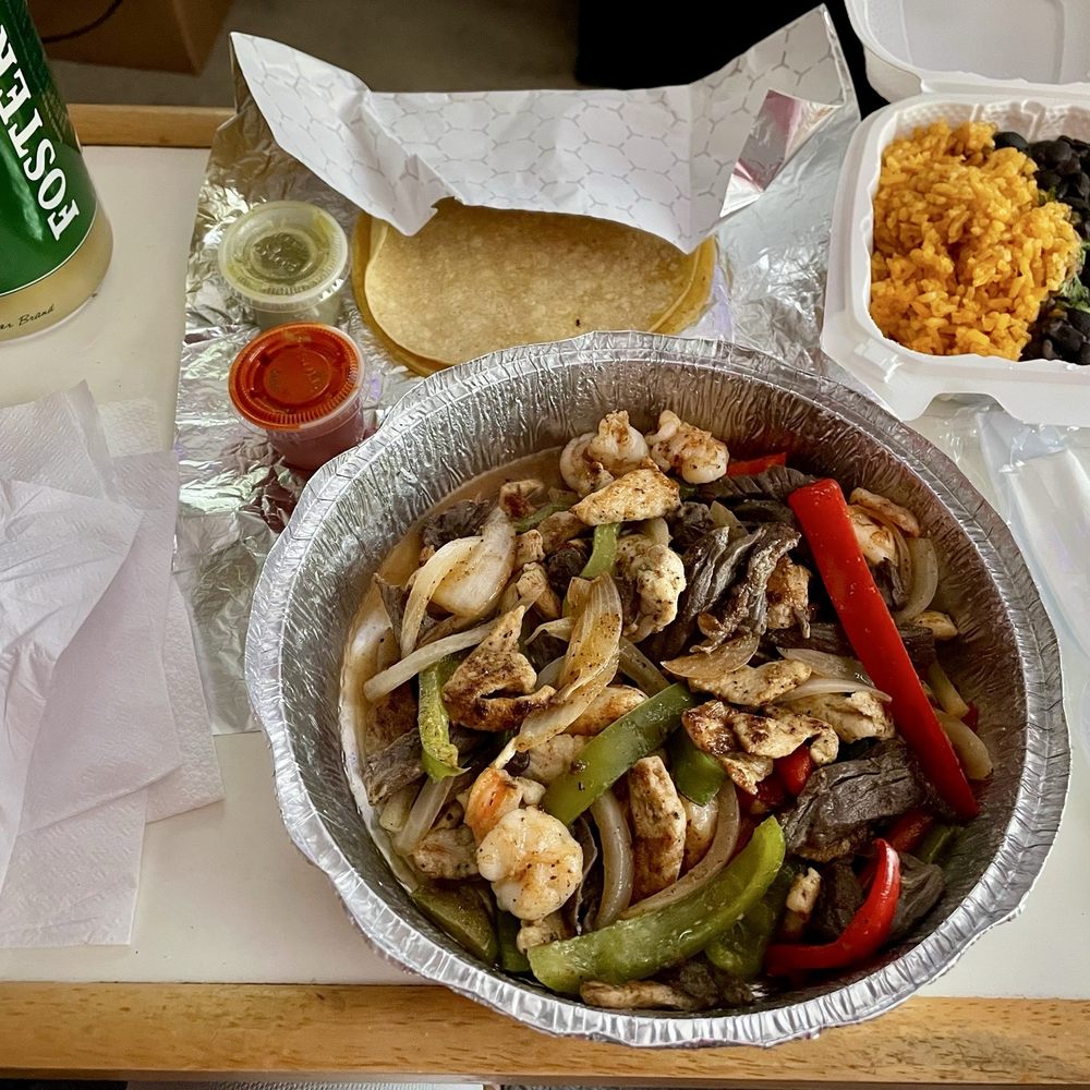 El Guerrero Taco - Fajita trio was awesome - Mexican Near Me - Ossining, New York