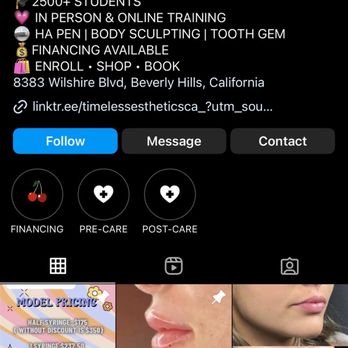 Timeless Estheticians and Boutique - instagram page - Estheticians Near Me - Lebanon, Missouri