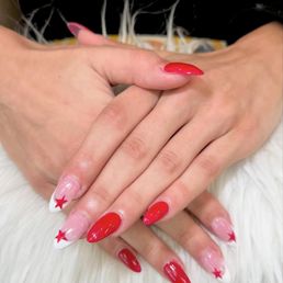 Birthday nails :) Birthday nails :)