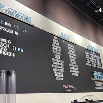 Simons Says Dip This - The menu...so many yummy choices... - Ice Cream & Frozen Yogurt Near Me - Durham, North Carolina
