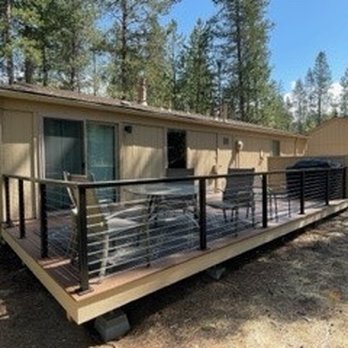 J&S Contracting - New Trex deck and railing - General Contractors Near Me