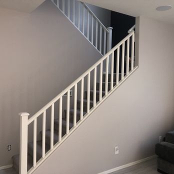 Shaughnessy Painting - Living room & stairs landing - Painters Near Me - Mesa, Arizona Shaughnessy Painting - Living room & stairs landing - Painters Near Me - Mesa, Arizona