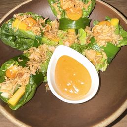 Kichi salad. It's alright - the veggie has a bit bitter and it doesn't fit into one mouth bite. It's messy Kichi salad. It's alright - the veggie has a bit bitter and it doesn't fit into one mouth bite. It's messy