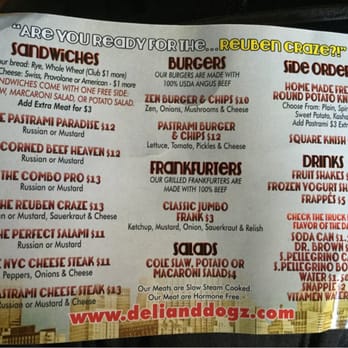 Deli & Dogz - the menu for the deli and dogz - Food Trucks Near Me Deli & Dogz - the menu for the deli and dogz - Food Trucks Near Me