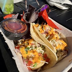 Oasis Pool Bar & Grille - Grouper tacos