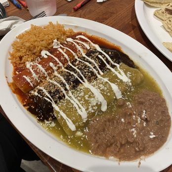Cocina Del Carmen - ENCHILADAS PLATE - Mexican Near Me - Vista, California Cocina Del Carmen - ENCHILADAS PLATE - Mexican Near Me - Vista, California