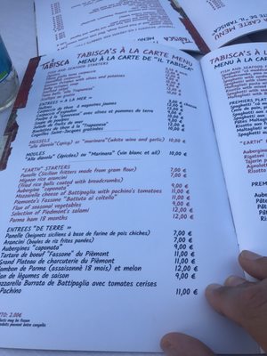 Menu photo 6 Il Tabisca Turin, TO Menu photo 6 Il Tabisca Turin, TO