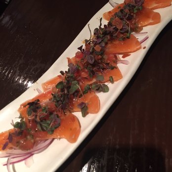 Kiraku - Salmon caprici - Tapas/Small Plates Near Me - Berkeley, California Kiraku - Salmon caprici - Tapas/Small Plates Near Me - Berkeley, California