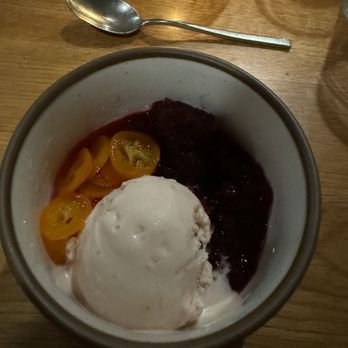 Heritage - Blood orange froyo - Modern European Near Me - Long Beach, California
