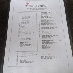 Menu drinks Menu drinks