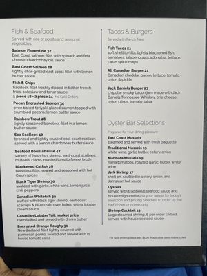 Menu photo 7 Snug Harbour Mississauga, ON