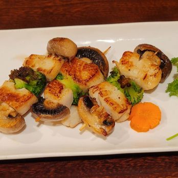 Yong Su San - Skewered Sea Scallops with Vegetables - Korean Near Me - Los Angeles, California