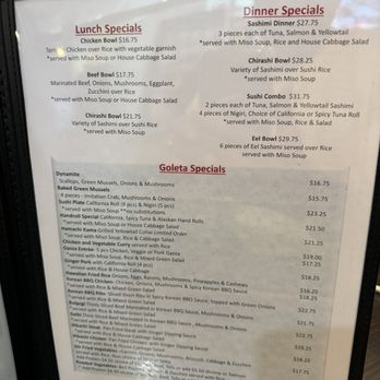 Sushi Teri - Menu - Japanese Near Me - Goleta, California Sushi Teri - Menu - Japanese Near Me - Goleta, California