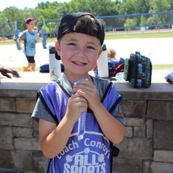 Coach Conroy's All Sports Camp - Happy camper