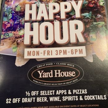 Yard House - Happy hour - New American Near Me - Las Vegas, Nevada Yard House - Happy hour - New American Near Me - Las Vegas, Nevada