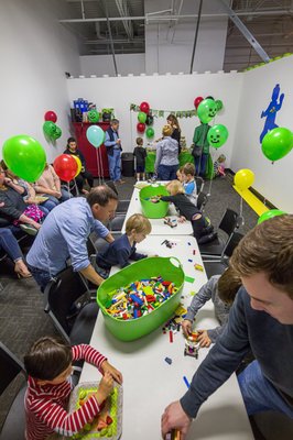 bricks and minifigs party