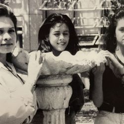 Modesto High School - My sister Sarah and her Amigas , Perla and Sesily (chivas por vida)
