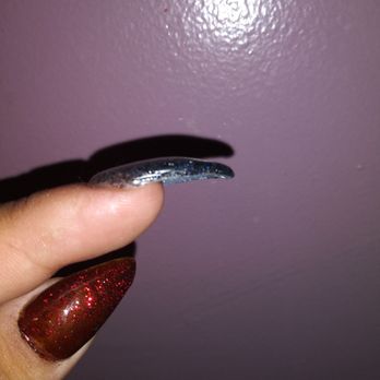 Nails Times - Do you really thought I enjoy this? I love the colors but not how she did it. - Nail Salons Near Me - Garden Grove, California