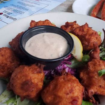 Beaches at Vilano - Conch fritters - Seafood Near Me - St. Augustine, Florida Beaches at Vilano - Conch fritters - Seafood Near Me - St. Augustine, Florida