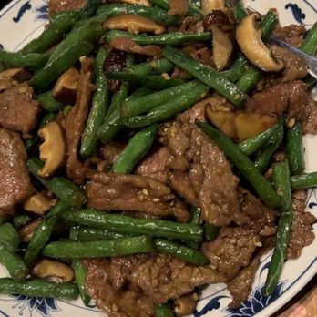 Great China - String Beans , Beef & Mushrooms - Chinese Near Me - Berkeley, California Great China - String Beans , Beef & Mushrooms - Chinese Near Me - Berkeley, California
