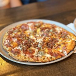 Elite Week: Crust Pizza Co - The Heights - Big Don's Meat and Cheese Pizza
