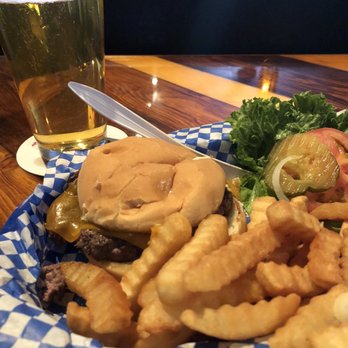 The Dirty Drummer - Drummer Burger Platter Sandwich - Sports Bars Near Me - Phoenix, Arizona