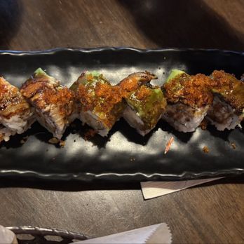 Sushi Hanabi - Just Dragon roll - Japanese Near Me - Pleasanton, California Sushi Hanabi - Just Dragon roll - Japanese Near Me - Pleasanton, California