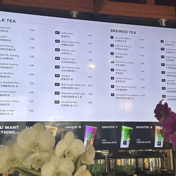 Young Tea - Menu - Bubble Tea Near Me - Bellevue, Washington