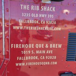 The Rib Shack - The rib shack, truck is located on oceanside Blvd and camelot