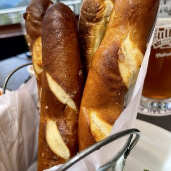 Full Sail Brew Pub - Pretzel bread sticks - Pubs Near Me - Hood River, Oregon Full Sail Brew Pub - Pretzel bread sticks - Pubs Near Me - Hood River, Oregon