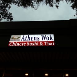 Athens Wok - Restaurant Sign