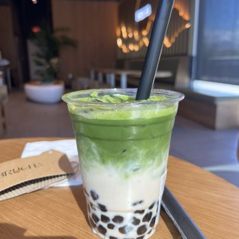 Brucha - Matcha with boba pearls - Gelato Near Me - Tucson, Arizona