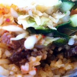 Koi Fusion Mississippi - Pork/Kimchee Burrito