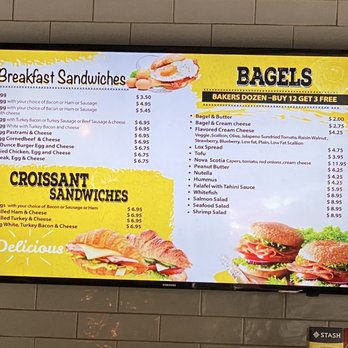 Broadway Bagel - Menu - Bagels Near Me - New York, New York