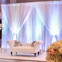 HK Decorators - Lit-up Backdrop for Receptions