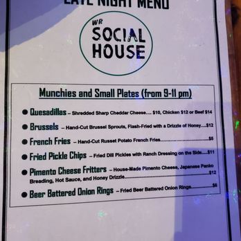Willie Rae’s Social House - Menu after 9pm - New American Near Me - Marietta, Georgia Willie Rae’s Social House - Menu after 9pm - New American Near Me - Marietta, Georgia