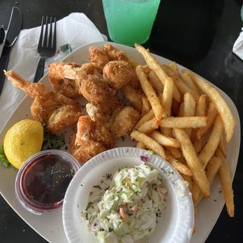 Peck's Old Port Cove - Coconut shrimp lunch - Seafood Near Me - Crystal River, Florida Peck's Old Port Cove - Coconut shrimp lunch - Seafood Near Me - Crystal River, Florida