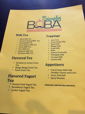 Menu photo 8 Simply Boba San Jose, CA Menu photo 8 Simply Boba San Jose, CA