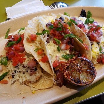 Snooze, an A.M. Eatery - Juan's breakfast tacos! - Breakfast & Brunch Near Me - Orange, California