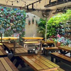 Loreley Beer Garden - The Margarita Beach Club at Loreley featuring Flavored Margaritas, Frozen Margs, Margarita Unicorns, Frosé Flamingos, Tequila, Mezcal & more