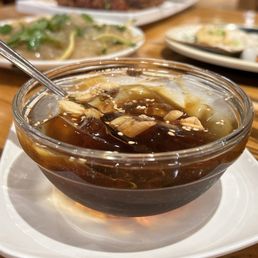 Brown Sugar Jello with peanuts and raisins Brown Sugar Jello with peanuts and raisins