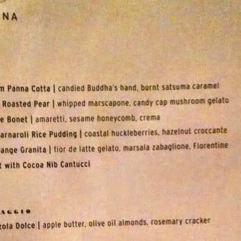 Delfina - Dolci (Thursday dinner 2014-12-04) - Italian Near Me - San Francisco, California Delfina - Dolci (Thursday dinner 2014-12-04) - Italian Near Me - San Francisco, California
