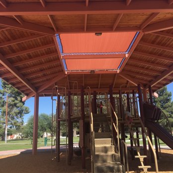 Catalina Park - Canopy over the play set - Parks Near Me - Tucson, Arizona