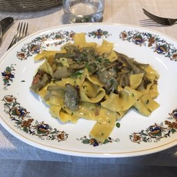 Artichoke pasta! Artichoke pasta!
