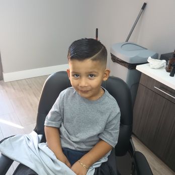 New Legacy Barbershop - Baby Dan with his fresh haircut by Ivan Prado in Indio - Barbers Near Me - Indio, California New Legacy Barbershop - Baby Dan with his fresh haircut by Ivan Prado in Indio - Barbers Near Me - Indio, California